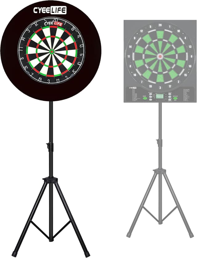 Detalle de CyeeLife Dartboard Stand Portable Tripod 199 cm