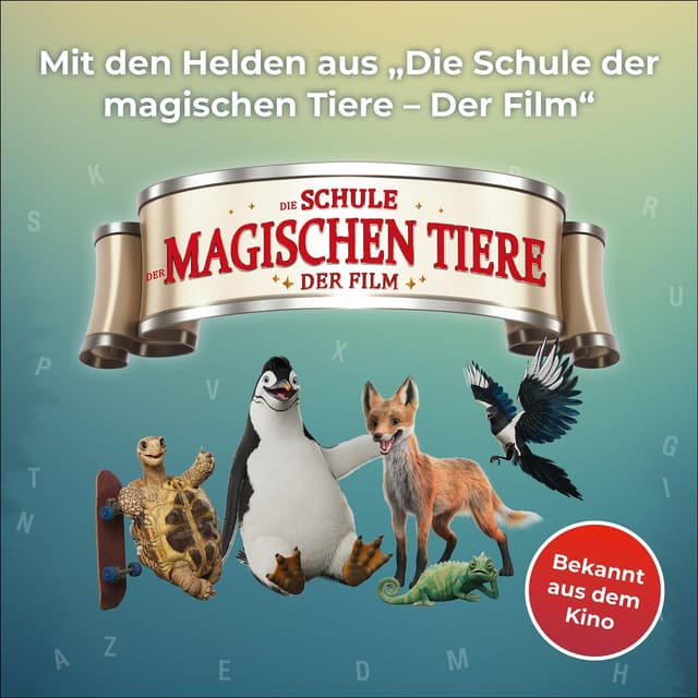 Detalle 2 de Kosmos 684372 „Stadt Land Die Schule der magischen Tiere“ – Spielblock zum Film für 2+ Spieler ab 8