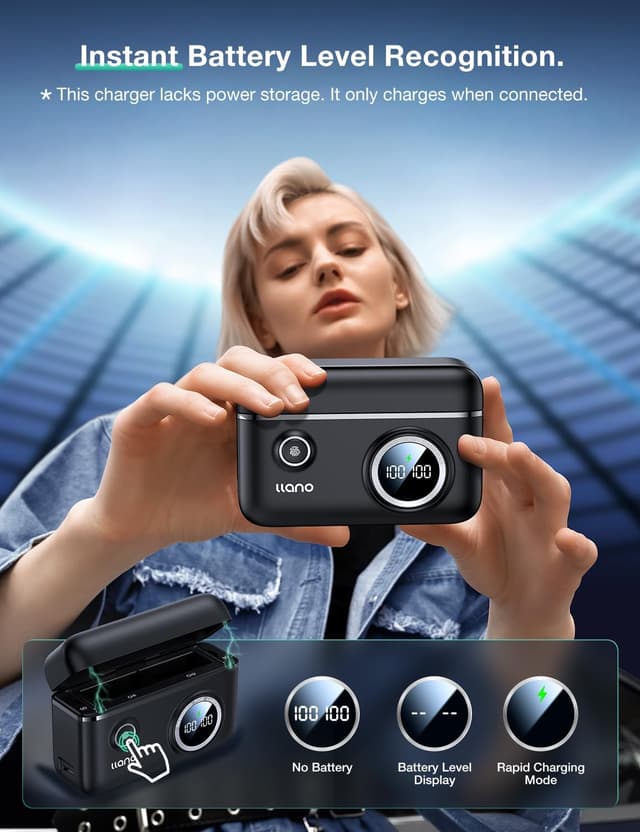 Detalle 2 de llano NP-W126 2-Pack with 18W charger