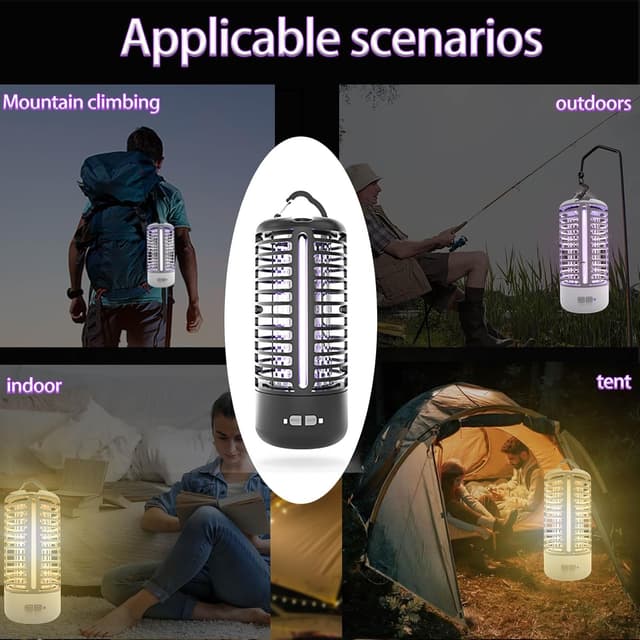 Thumbnail 6 de Bug zapper fly killer 365-395nm
