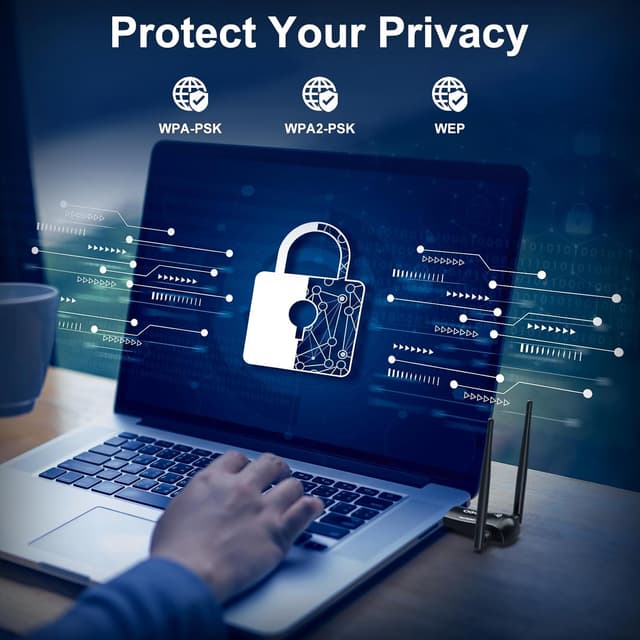 Detalle de AC1300 USB 3.0 WiFi adapter for desktop