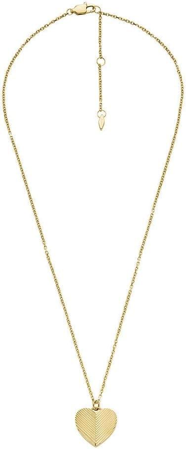 Thumbnail 3 de Fossil Edelstahlcollier mit Herzanhänger