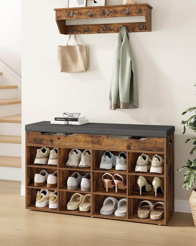 Detalle 2 de Hzuaneri SB53501GY Banc à Chaussures