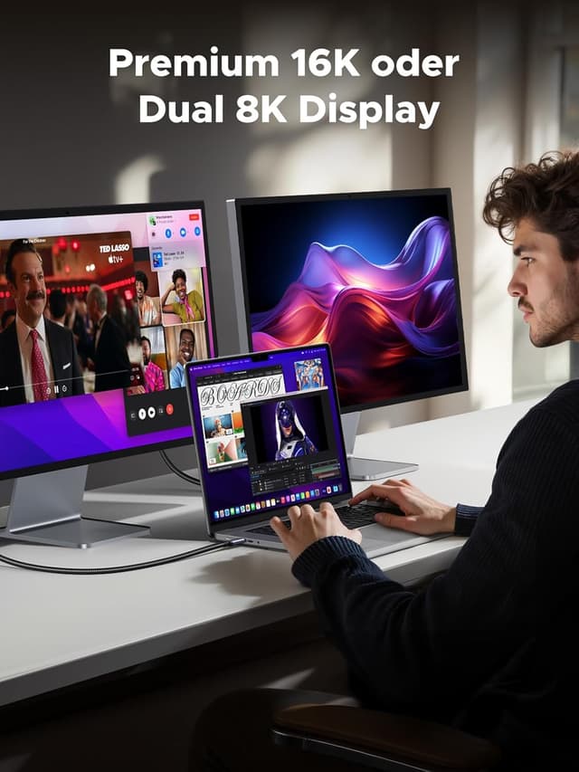 Detalle de UGREEN USB4 Kabel 80 Gbps 🔌