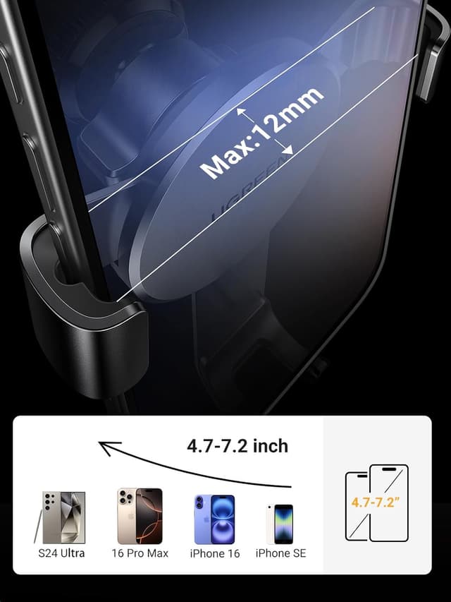 Thumbnail 4 de UGREEN Handyhalterung Auto 5,8–7,2 Zoll