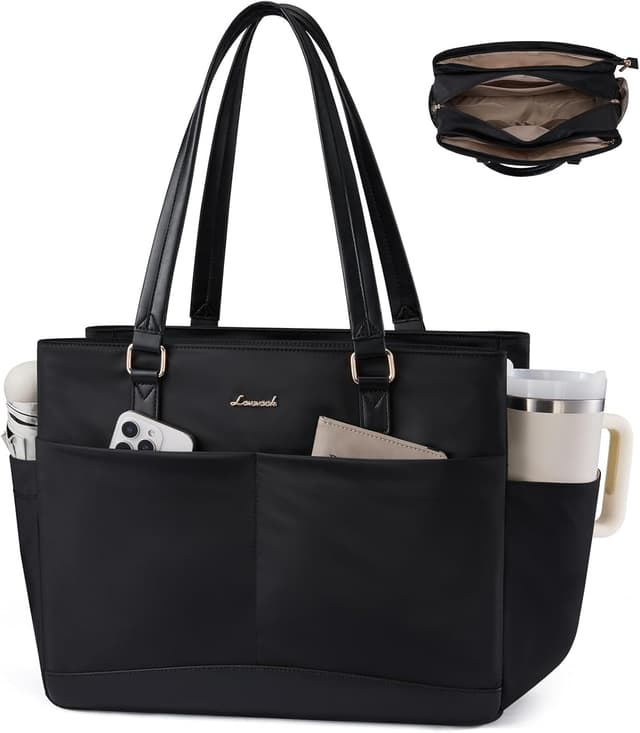 Detalle de LOVEVOOK Laptoptasche 15.6 Zoll Handtasche