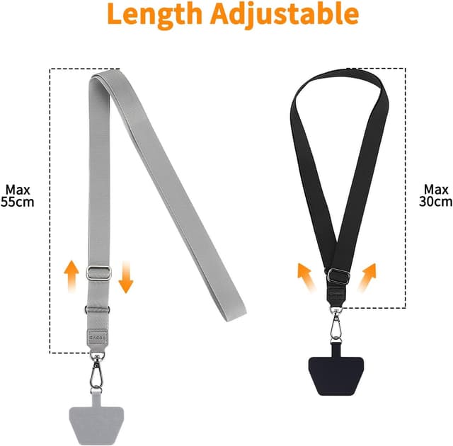 Detalle 1 de CACOE Universal Mobile Phone Chain 2-pack