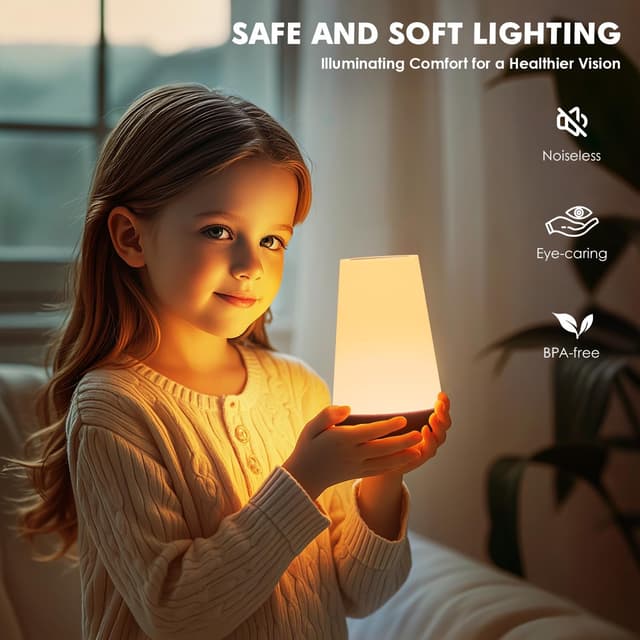 Thumbnail 5 de Auxmir Night Light 2500mAh LED touch lamp