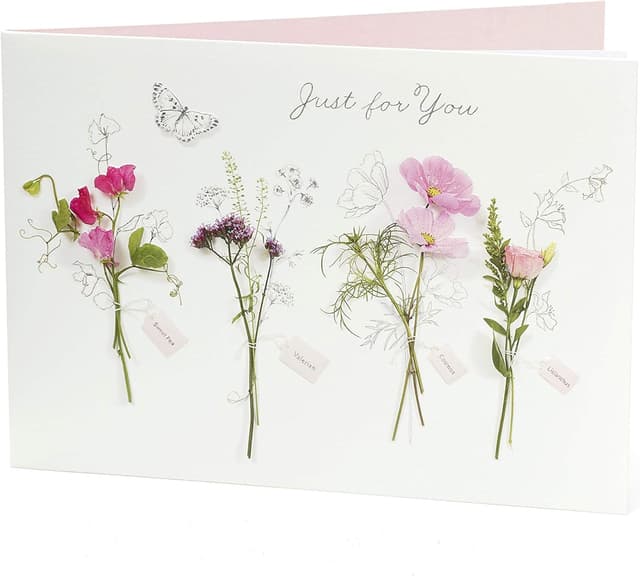 Thumbnail 2 de Tarjeta de cumpleaños para ella con diseño floral lindo 🎂