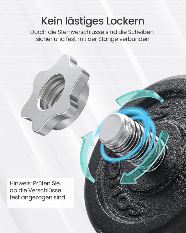 Thumbnail 4 de SONGMICS 2-in-1-Hanteln 2er Set