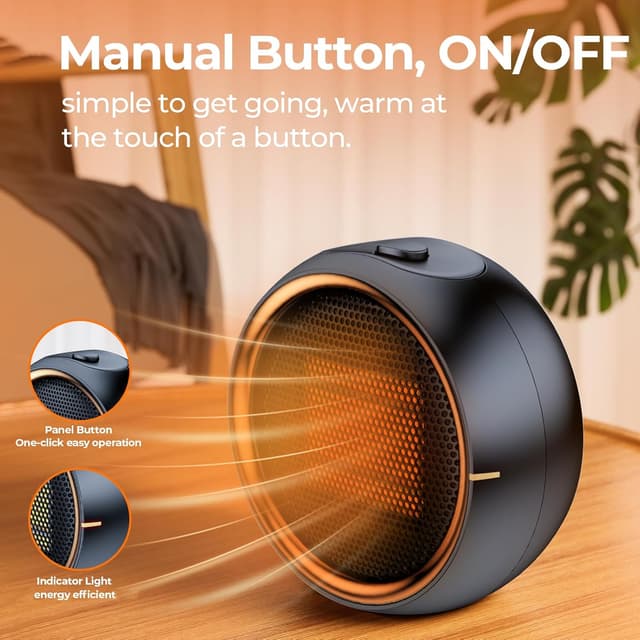 Thumbnail 5 de ASNUG Space Heater 500W