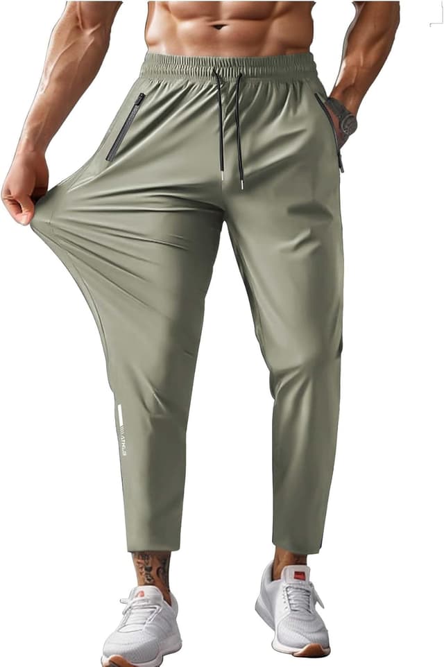 Thumbnail 6 de Hidkat Men’s Hiking Pants: Quick-Dry Lightweight Water-Resistant Sweatpants with Zipper Pockets