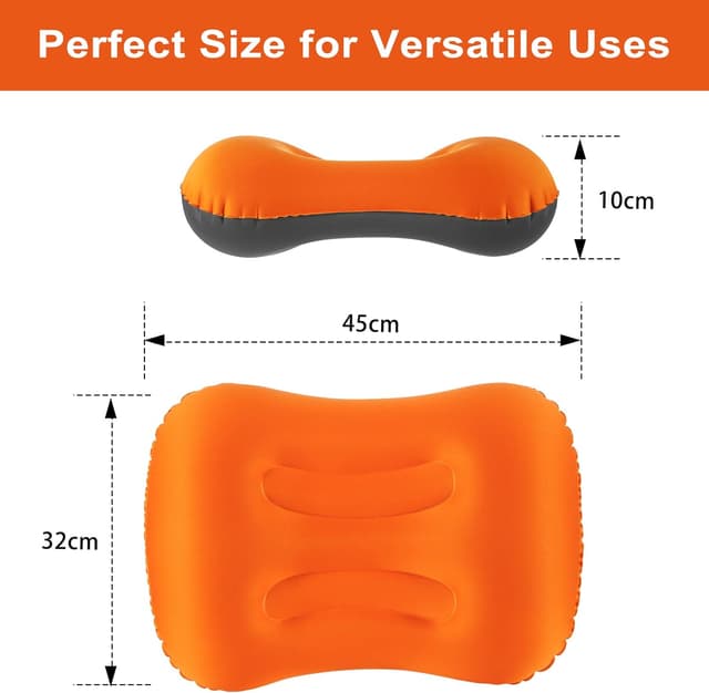 Detalle 2 de Eono Ultralight Inflatable Camping Pillow (compressible travel air pillow)