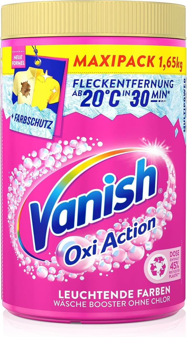 Detalle 2 de Vanish Oxi Action 1,65 kg Fleckenentferner