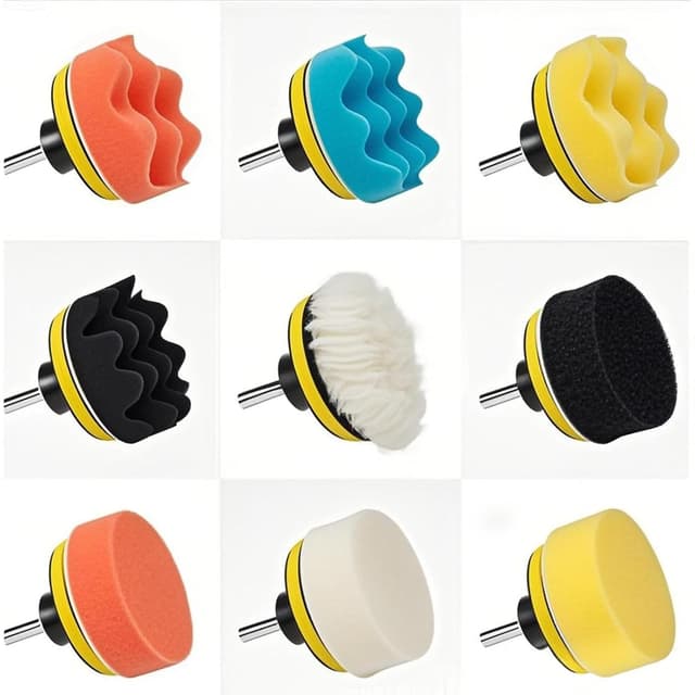 Thumbnail 6 de 22-piece 3 inch Drill Polishing Pad Kit for Car Detailing (with M10 drill adapter)