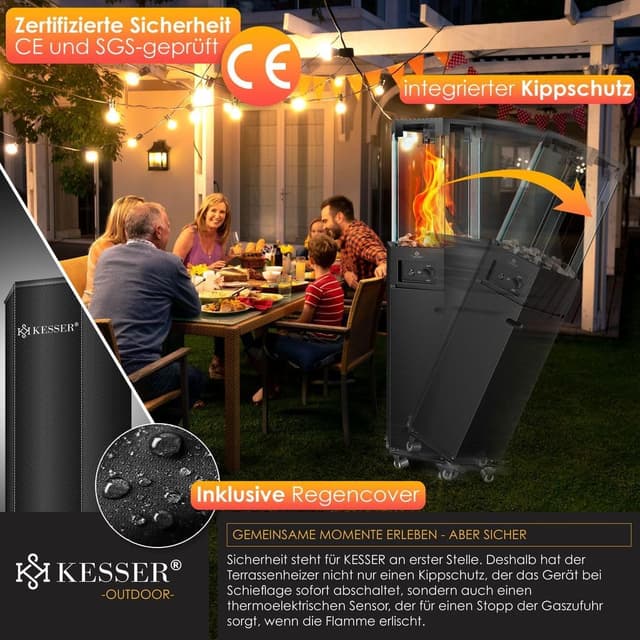 Thumbnail 4 de KESSER Gasheizstrahler 4/8 kW