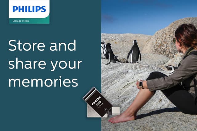 Detalle 1 de Philips 2-in-1 OTG Ultra Speed 64 GB