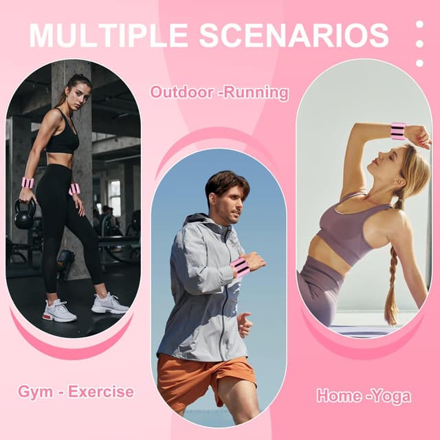 Thumbnail 6 de Giiyr Ankle Weights 1lb Set