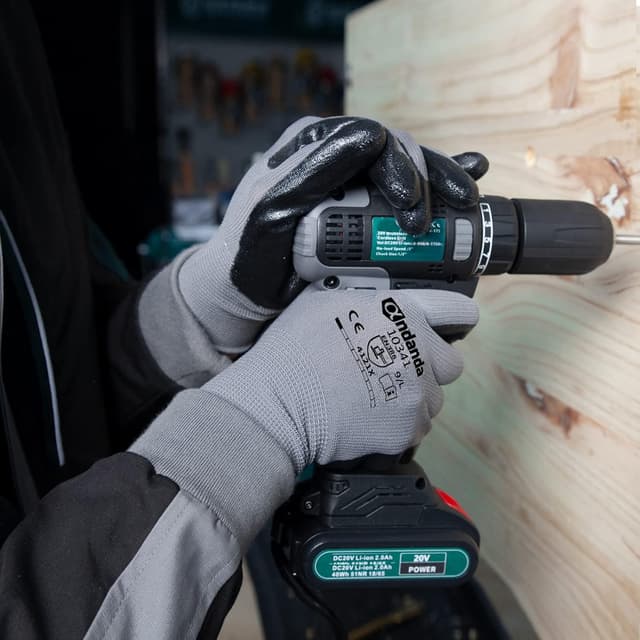 Thumbnail 4 de ANDANDA 6 Pairs Safety Work Gloves, Large