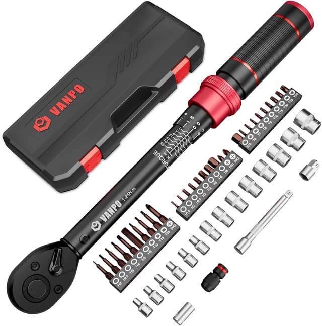 Imagen de VANPO Chiave Dinamometrica 1/4” 1-25 Nm en OfertitasTOP