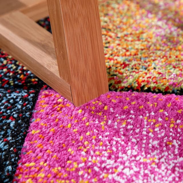 Detalle 2 de Paco Home tapis salon à poils ras 80x300