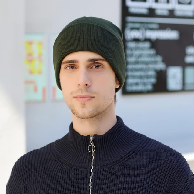 Detalle 2 de MASADA Berretto beanie invernale