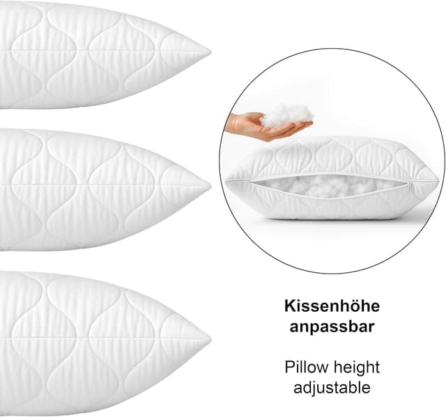 Detalle de Siebenschläfer Seitenschläferkissen 40 x 145 cm Körperkissen