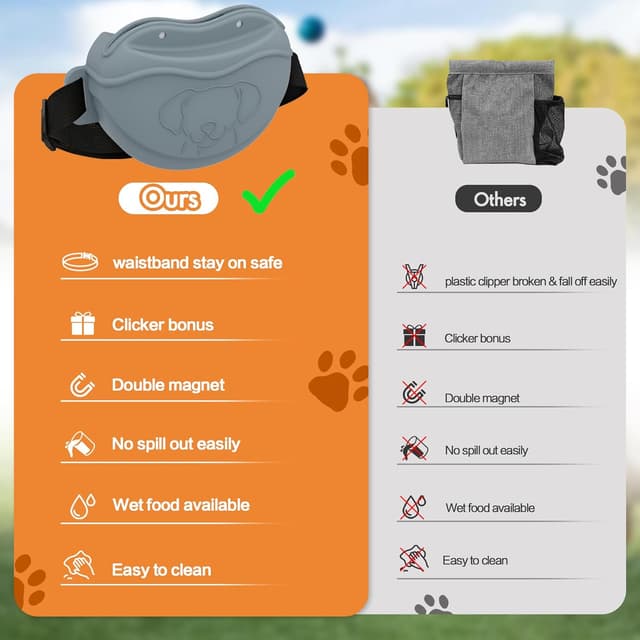 Thumbnail 2 de AWINNER Dog Treat Pouch Premium Silicone