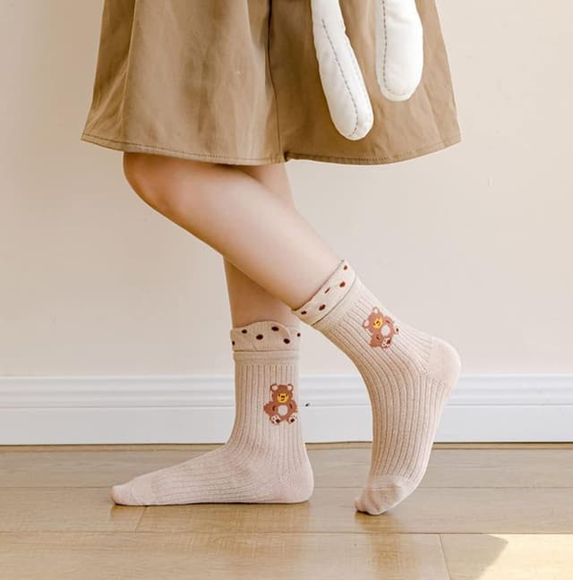 Detalle 2 de Kinder-Socken im 10er-Pack aus Baumwolle – FedMois für Jungen & Mädchen