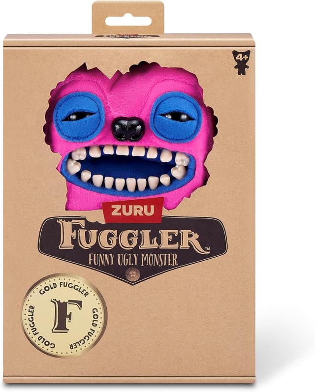 Detalle de Fuggler Gold Fuggs von ZURU Funny Ugly Monster Plüsch (Greedy Grinner - Pants), zum Sammeln
