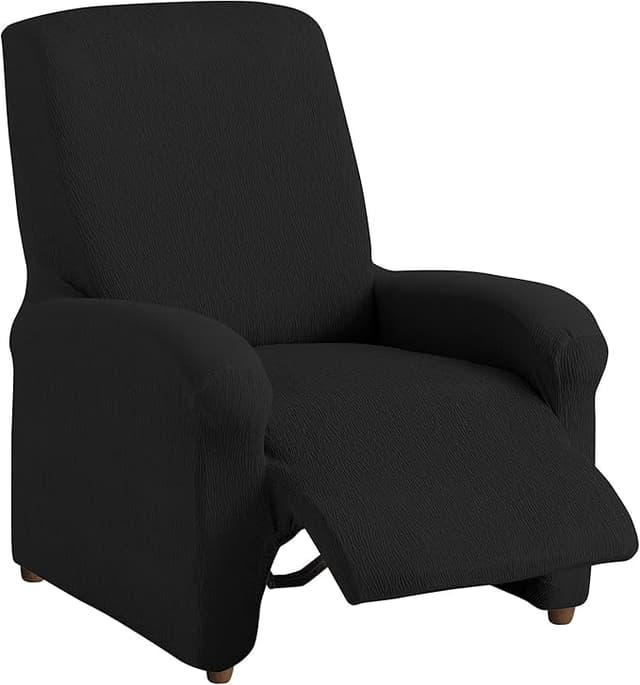 Imagen de textil-home Funda Relax Completo TEIDE para 1 Plaza🛋️ Negra en OfertitasTOP