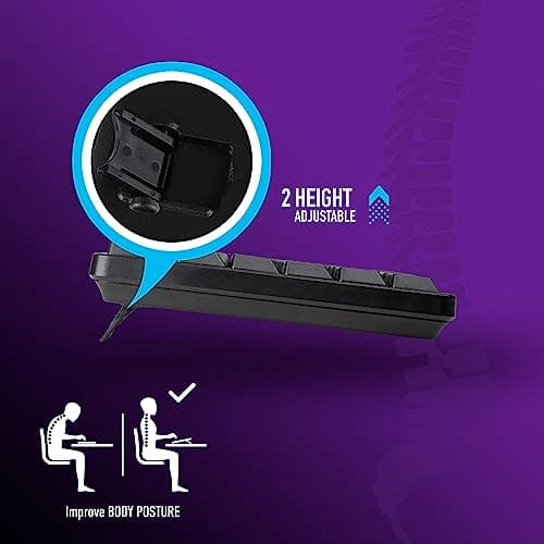 Detalle 2 de NGS Euphoria kit inalámbrico 2.4 GHz QWERTY español (ratón + teclado) negro