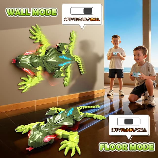 Thumbnail 3 de Wall Climbing Gecko Lizard Remote Control 98ft