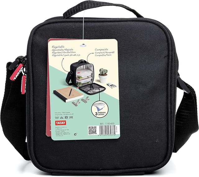Detalle 2 de Tatay Urban Food Casual Glass 3,5 L bolsa térmica 22x12x21,5 cm