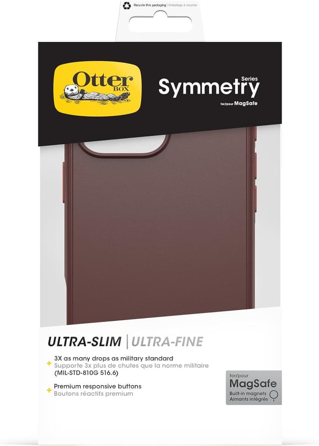 Thumbnail 4 de OtterBox Symmetry Series MagSafe iPhone 16 Pro Max coque antichoc brun