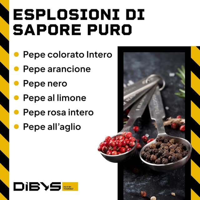 Thumbnail 2 de DIBYS Pepe Set Misto 6 varietà di pepe 🌶