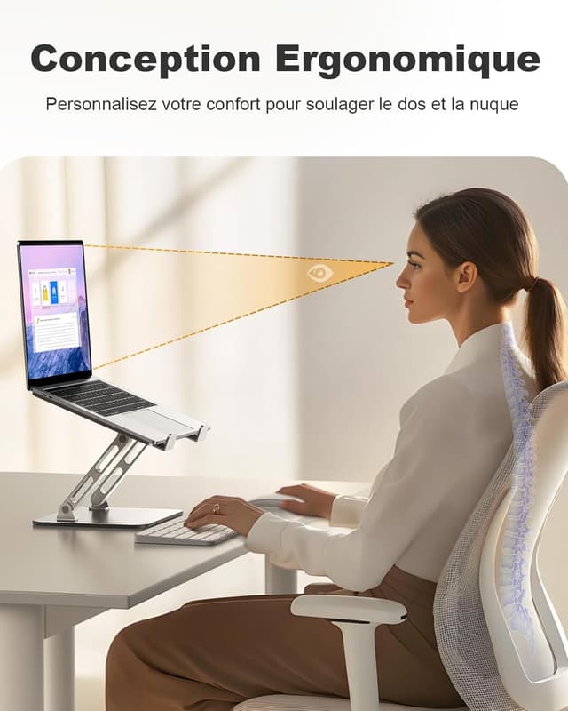 Thumbnail 1 de Babacom Support Portable Double Barres Réglables