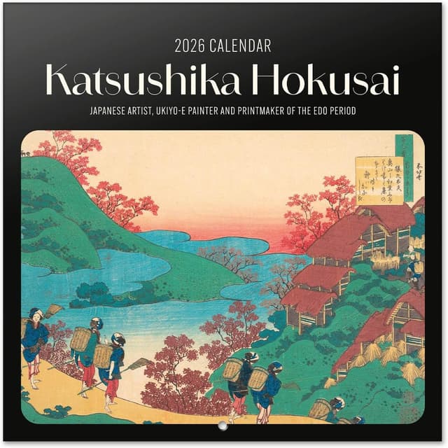Imagen de Grupo Erik Calendario da muro 2026 Japanese Art 30x30 cm 📅 en OfertitasTOP