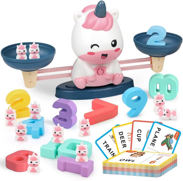 Detalle de 66PCS Unicorn Balance Math Toy