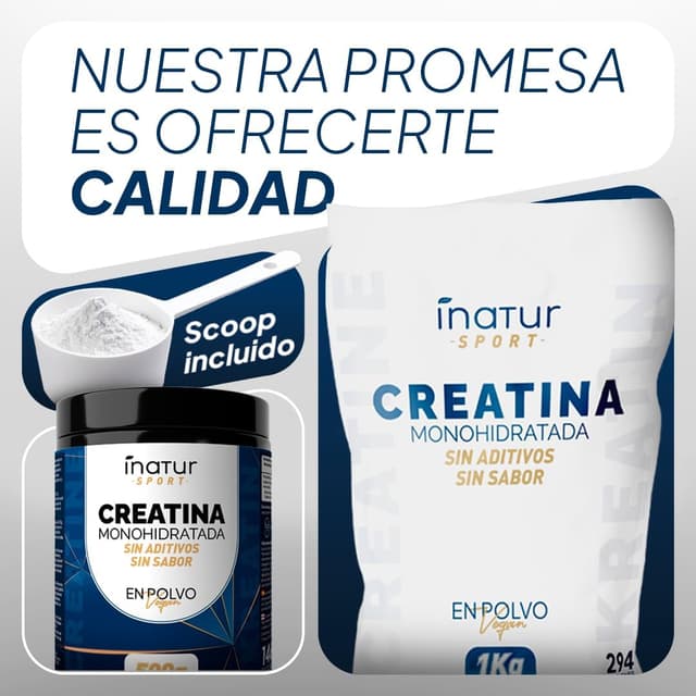 Detalle de INATUR LAB Creatina Monohidratada 1kg