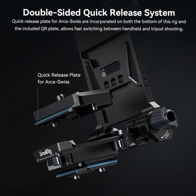 Detalle 2 de SMALLRIG 4063 V-Mount Battery Plate for DSLR