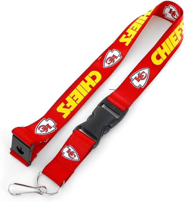 Detalle de Aminco NFL Unisex Breakaway Tab (Team Color Red)