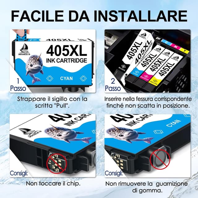 Thumbnail 5 de DOUBLE D 405XL Multipack 5 pezzi 🖨