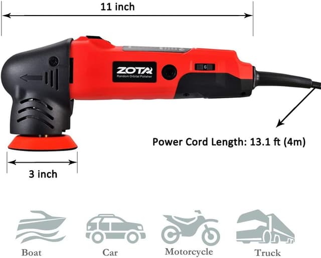 Detalle de ZOTA Orbital Polisher 3 in Dual Action Mini Kit