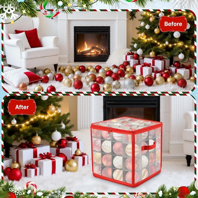 Thumbnail 3 de Ruibinlee Kugelaufbewahrung 64er Box 4-lagig 🎄