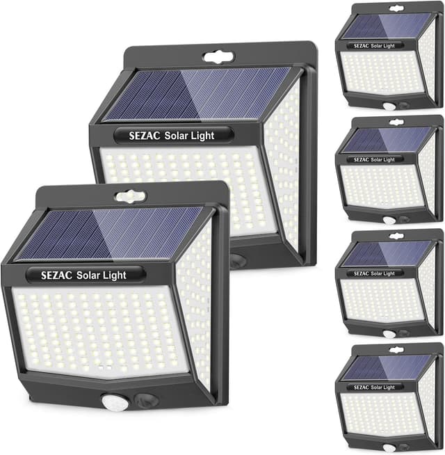Imagen de SEZAC Luz Solar Exterior 6 unidades en OfertitasTOP