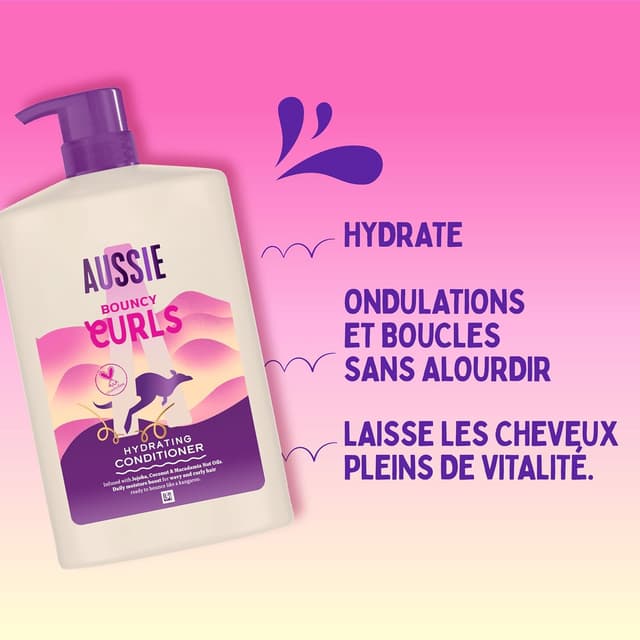 Thumbnail 1 de Aussie Bouncy Curls après-shampoing hydratant 1000 ml 💇♀