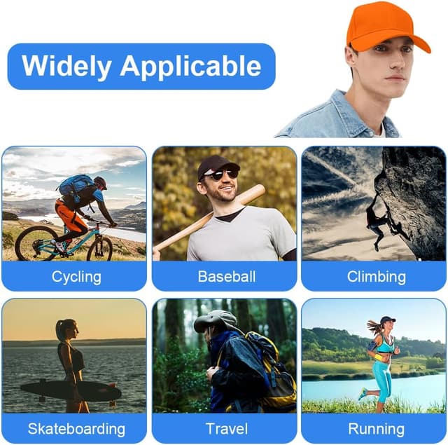 Detalle 1 de Aomig cappello da baseball 55 a 62 cm