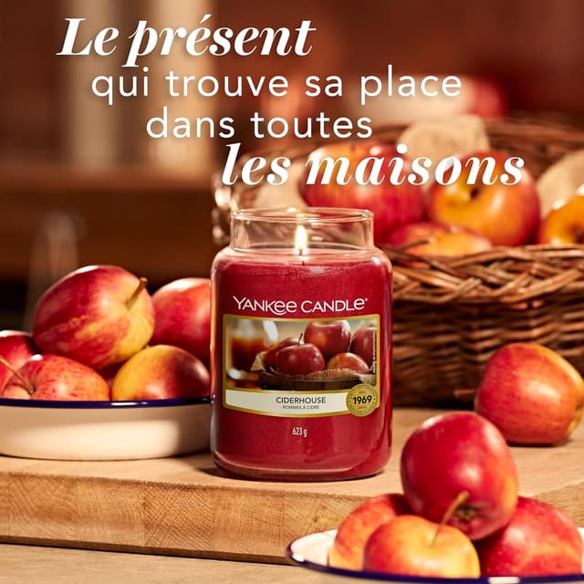 Thumbnail 5 de Bougie Yankee Candle pomme Ă cidre đŻ