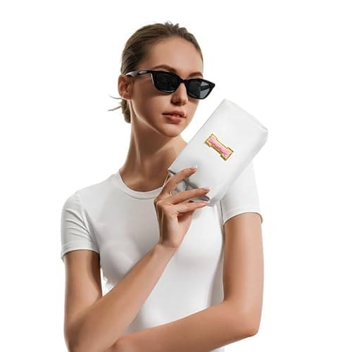 Thumbnail 6 de SEFORICO Small Waterproof Leather Cosmetic Bag (Personalised A–Z) for Travel & Daily Kit